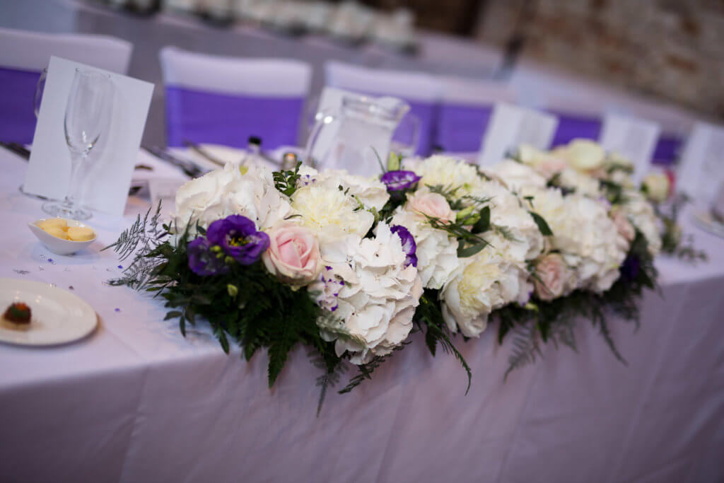 Kendalls wedding flowers at The Old Palace Hatfield House